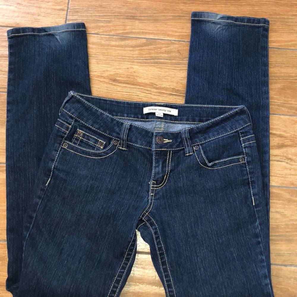 Forever Twenty one size 27 blue jeans